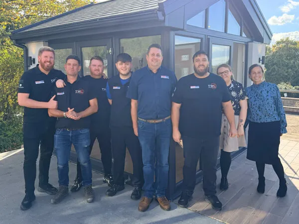 Permaframe Team At The Bath Showroom