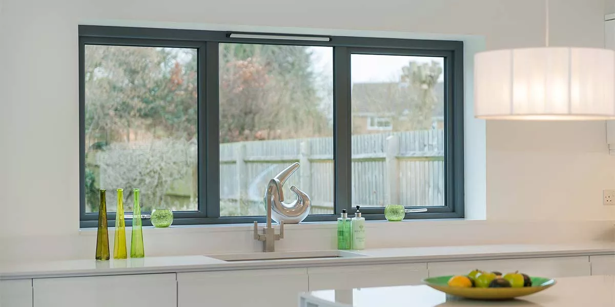Grey Aluminium Windows