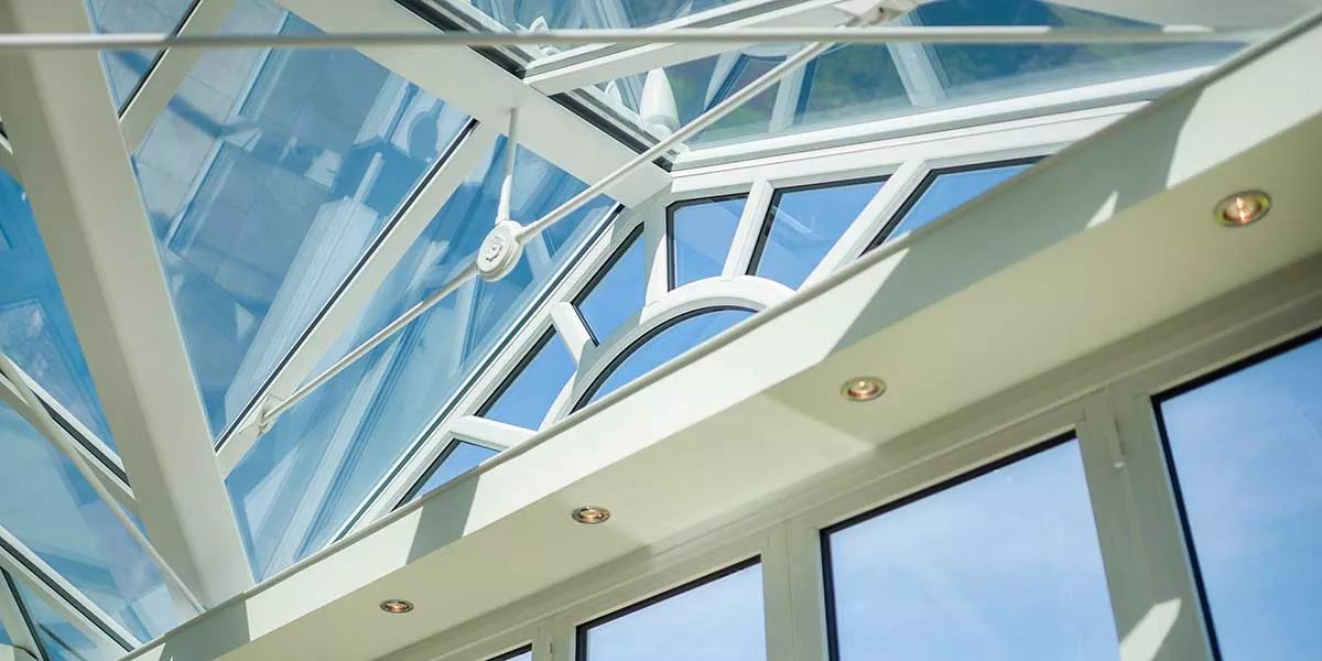 Conservatory with Gable Front