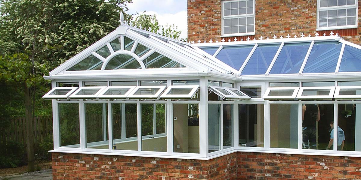 P Shaped Gable Conservatory