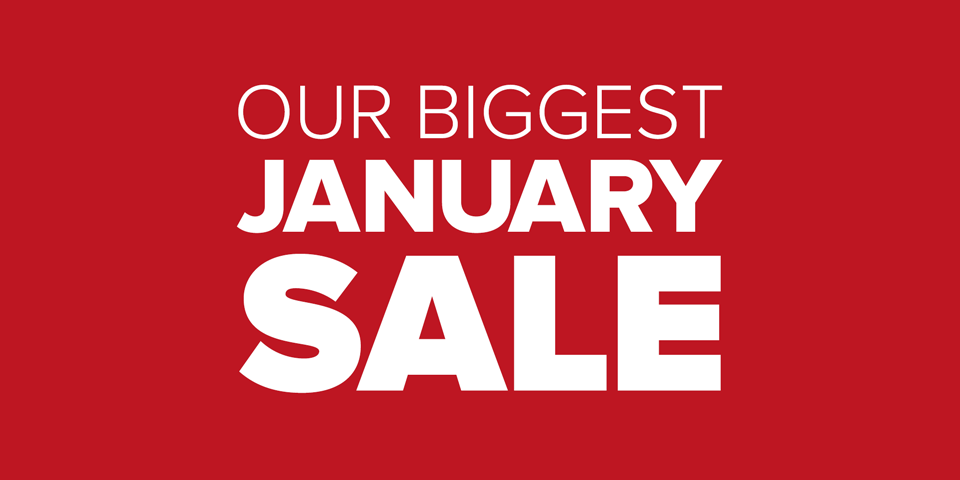 January Sale Now On!