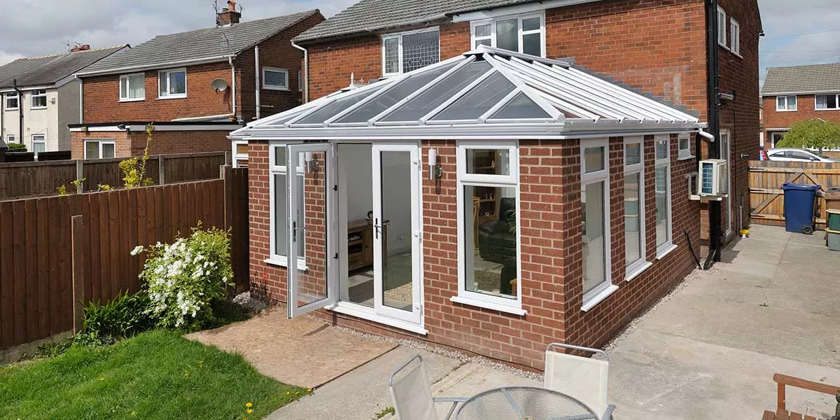 Modern Orangery With French Doors