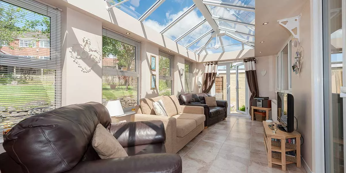 Modern Orangery Internal View