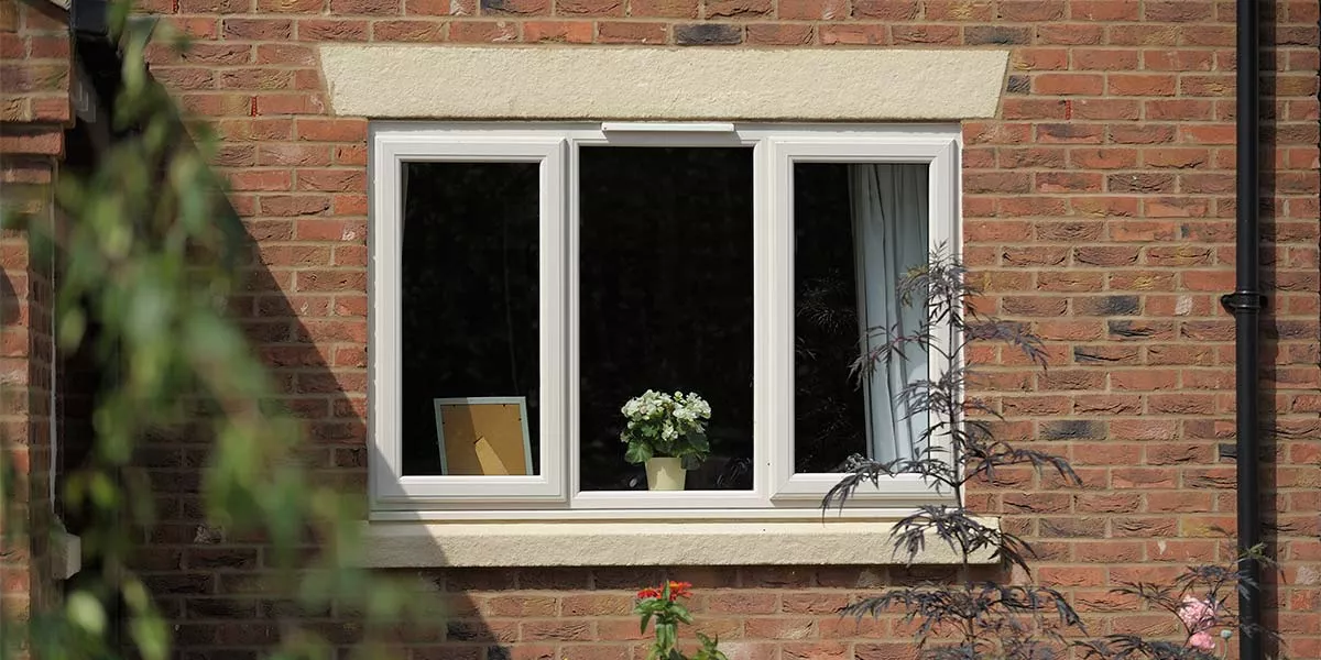 White UPVC Windows